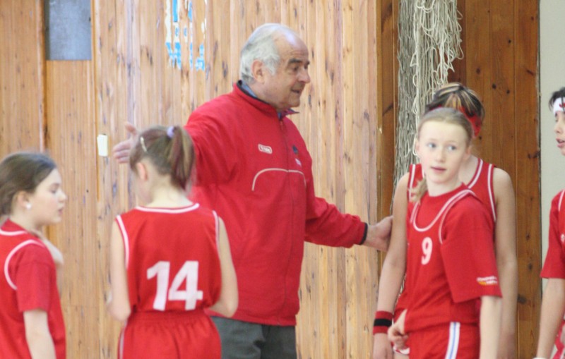 Pepan Rylich a mladší minižákyně